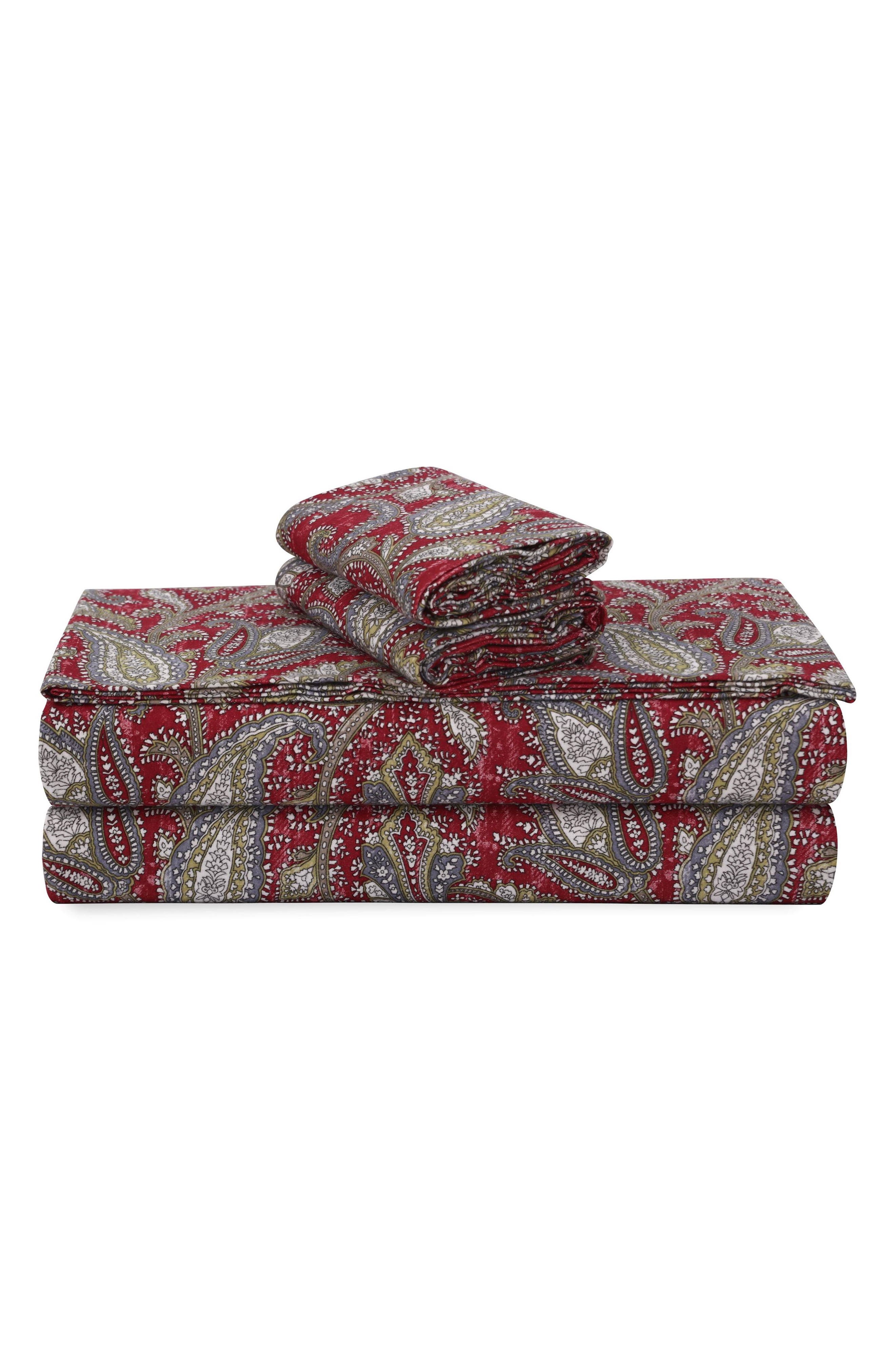 AZORES HOME Cotton Flannel Sheet Set