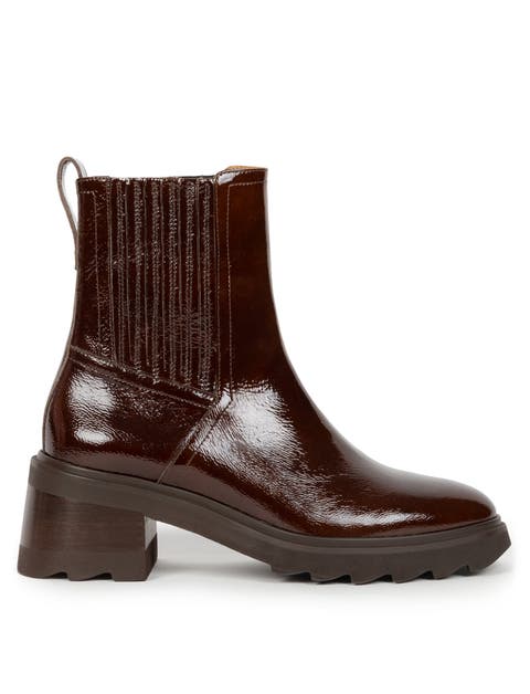 Lison Flat Ankle Boots