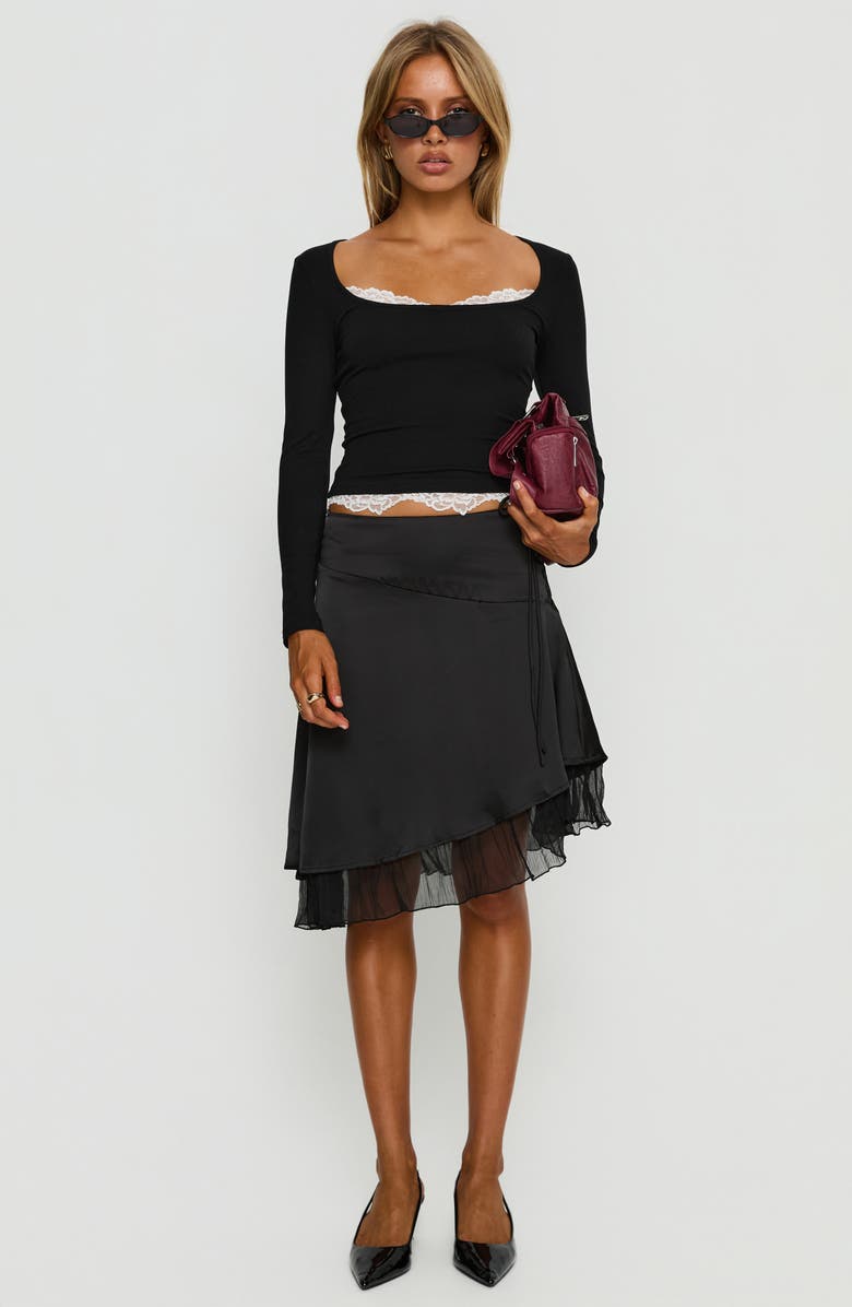 Princess Polly Falling Through Lace Detail Top, Alternate, color, 