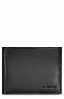 CHAMPS Classic ID Flap Leather Bifold Wallet