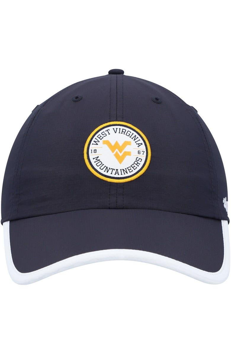 '47 Men's '47  Navy West Virginia Mountaineers Microburst Clean Up Adjustable Hat, Alternate, color, 
