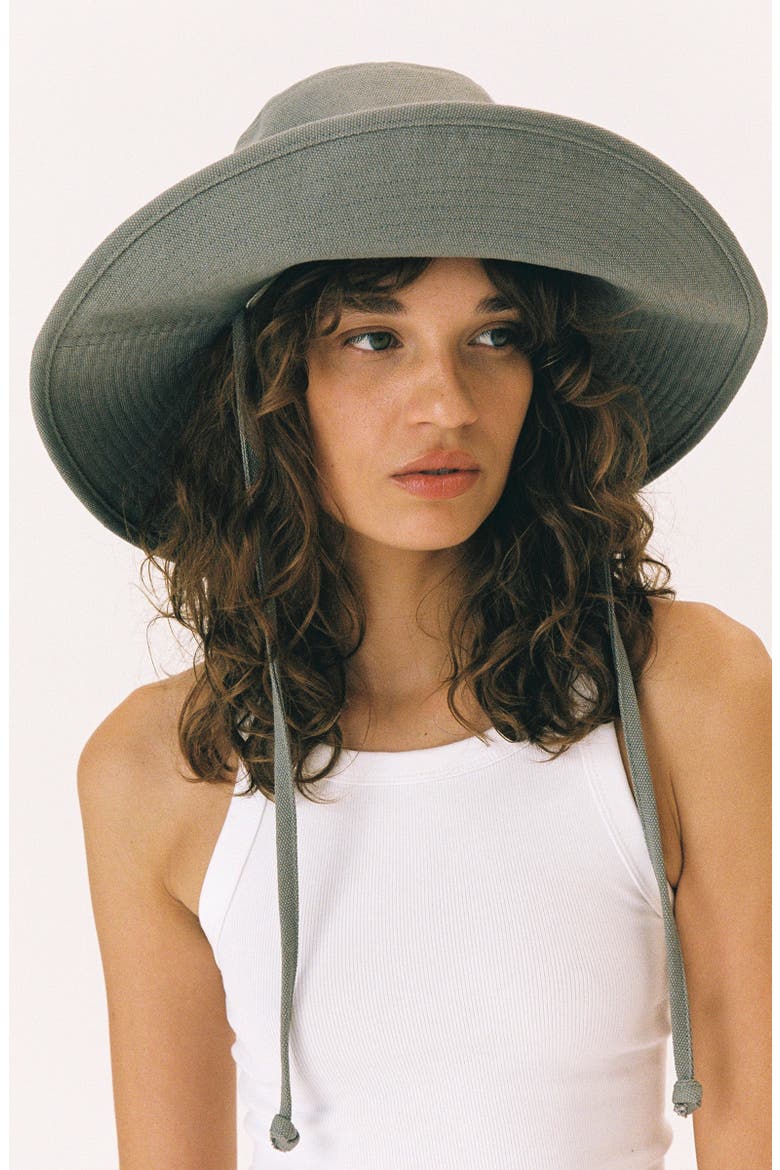 Holiday Cotton Canvas Bucket Hat, Alternate, color, GREEN