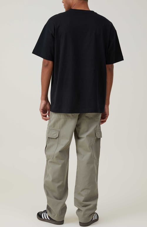 Shop Cotton On Tactical Cargo Pant In Washed Military Herringbone