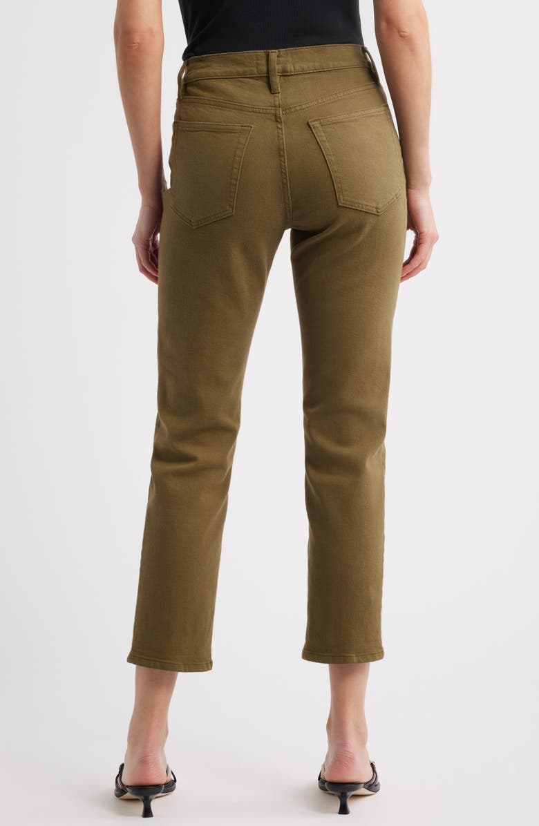 FRAME The Borrowed Mid Rise Boyfriend Jeans, Alternate, color, Artichoke