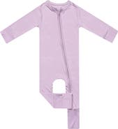 Copper Pearl Zip-Up Footie