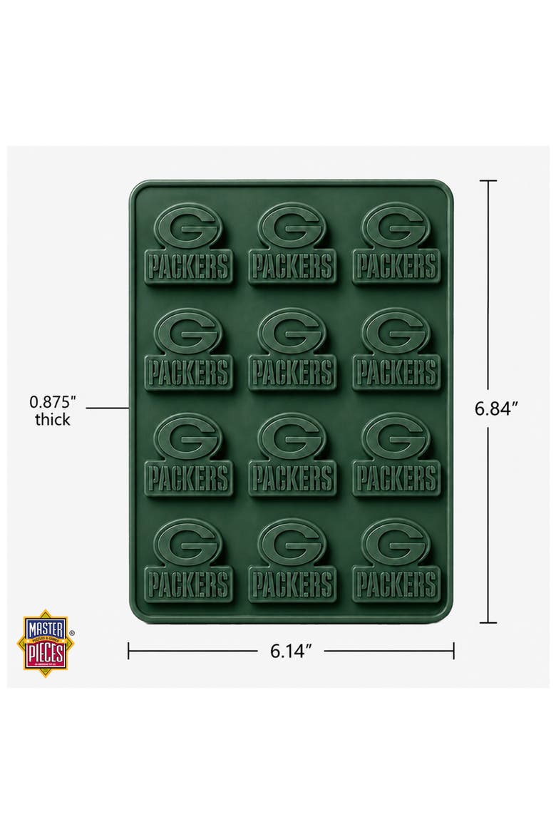 Green Bay Packers Ice Cube Tray, Alternate, color, Green