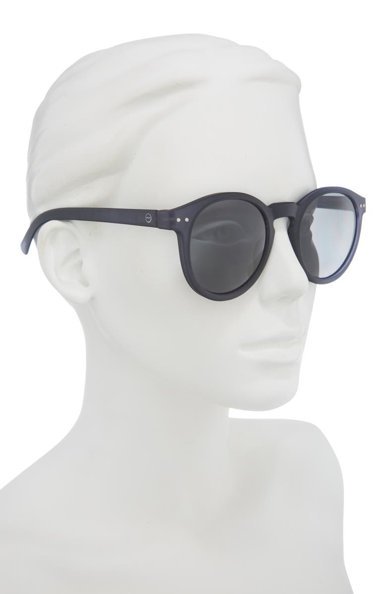IZIPIZI Round Sunglasses, Alternate, color, Indigo