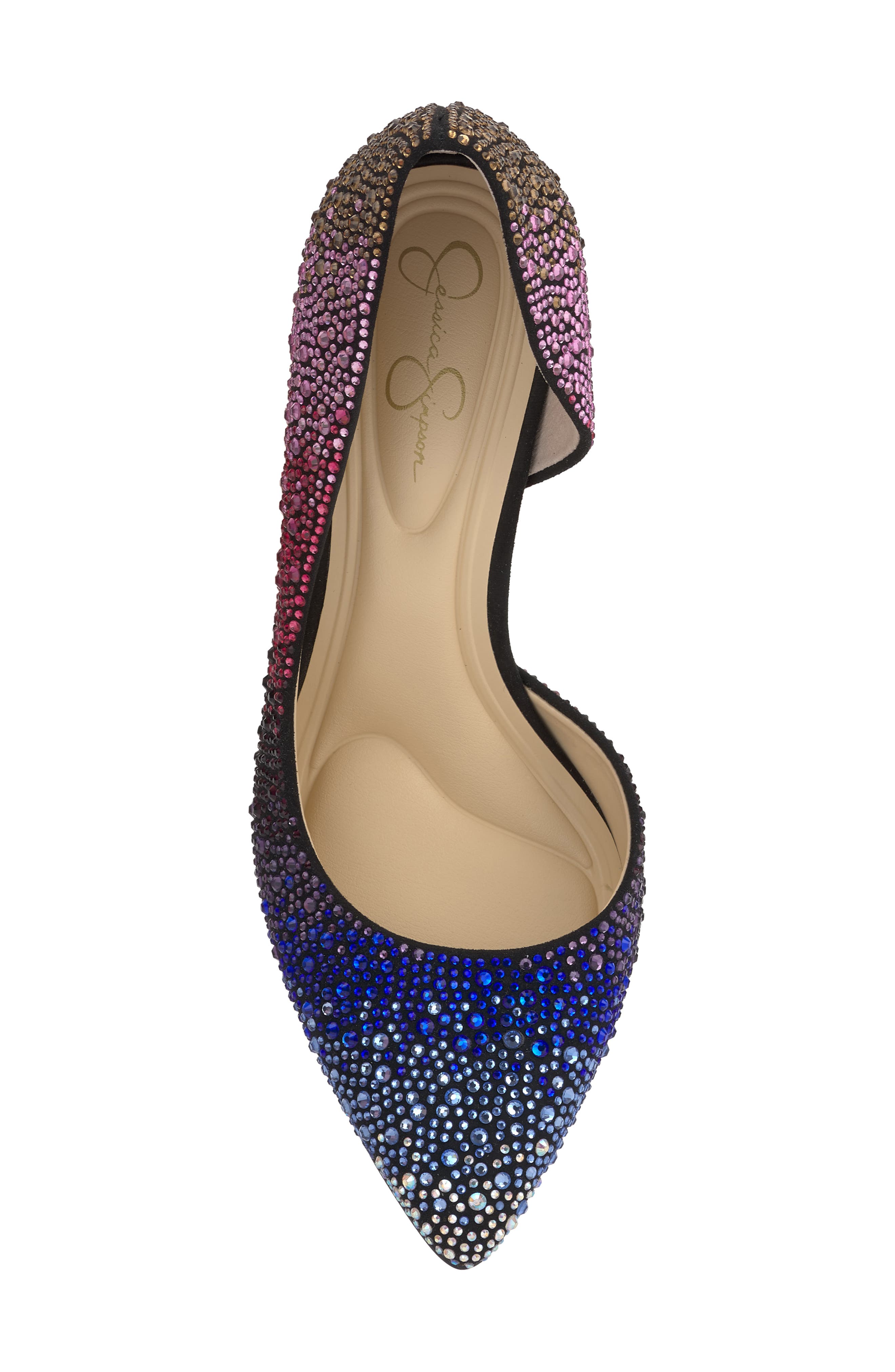 Jessica Simpson Prizma Half-d'Orsay Pump, Alternate, color, 