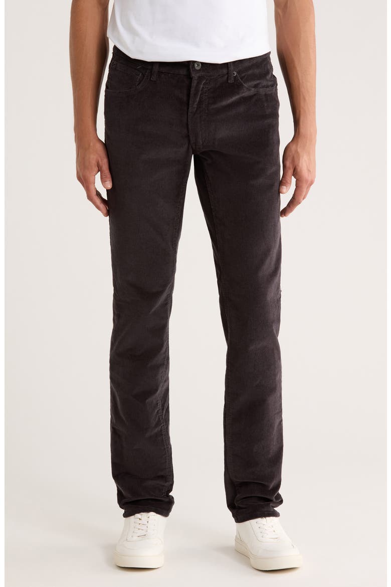 Chuck Modern Fit Stretch Corduroy 5-Pocket Pants, Main, color, CEMENT