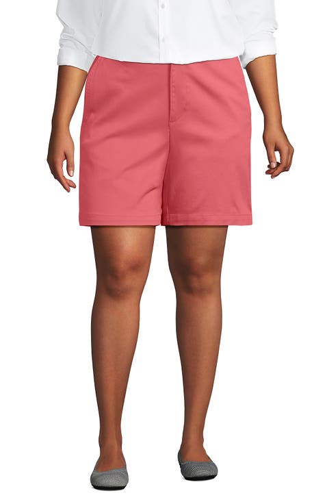 Plus Size Classic 7" Chino Shorts