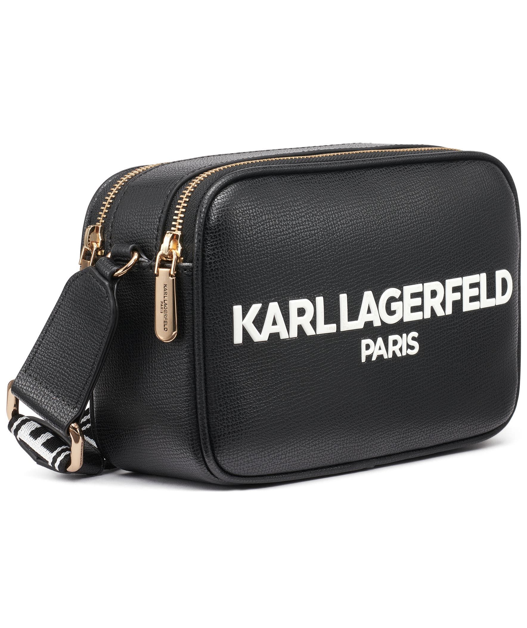 KARL LAGERFELD PARIS Maybelle Crossbody, Alternate, color, Black