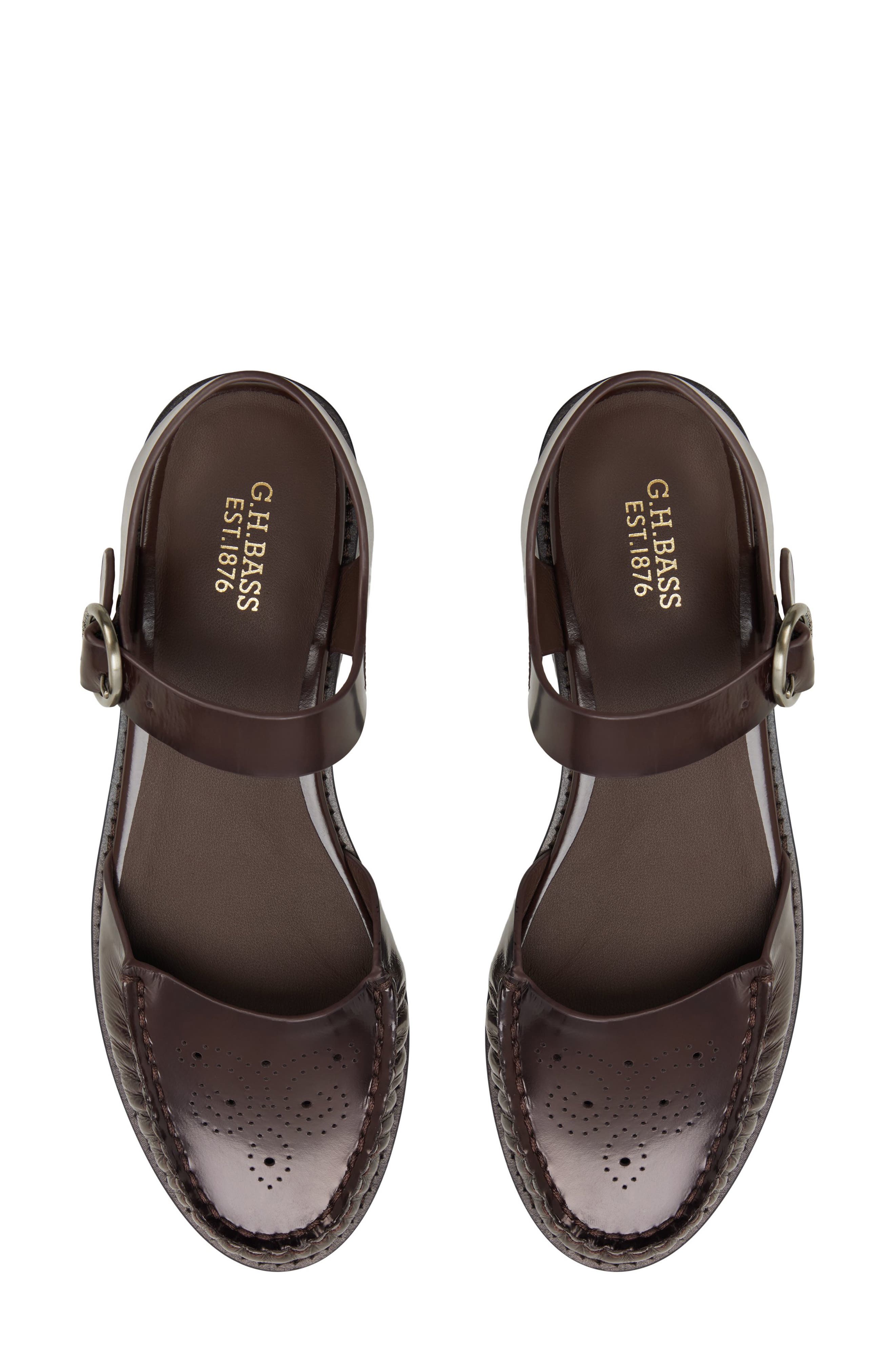 Colette Sandal, Alternate, color, MEDIUM BROWN