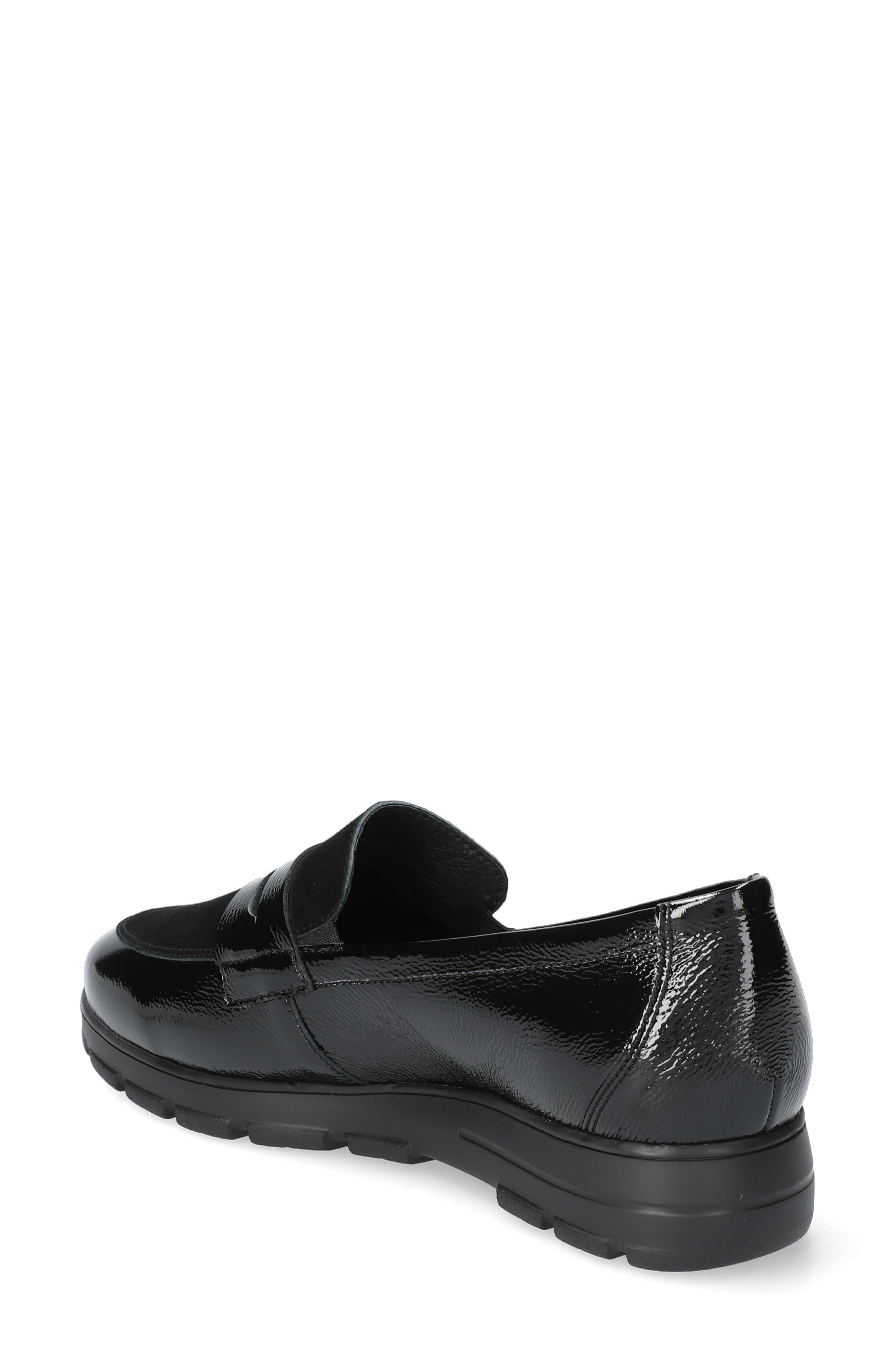 Mephisto Carima Penny Loafer, Alternate, color, Black Patent