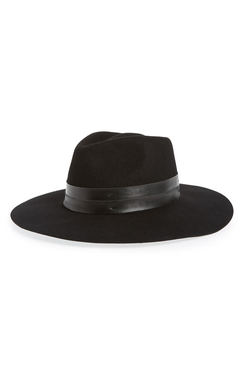 Sole Society Wide Brim Hat, Main, color, 