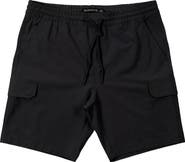 BURNSIDE Stretch Cargo Hybrid Shorts