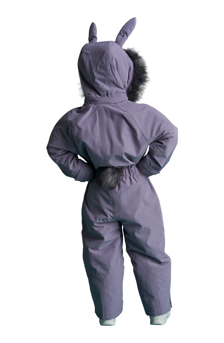 Roarsome Hop the Bunny Ski Suit, Alternate, color, Purple