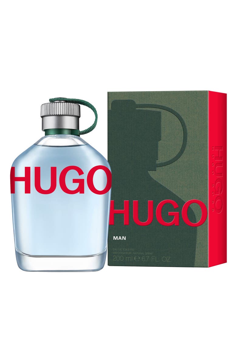 HUGO Man Eau de Toilette, 6.7 fl.oz., Main, color, 