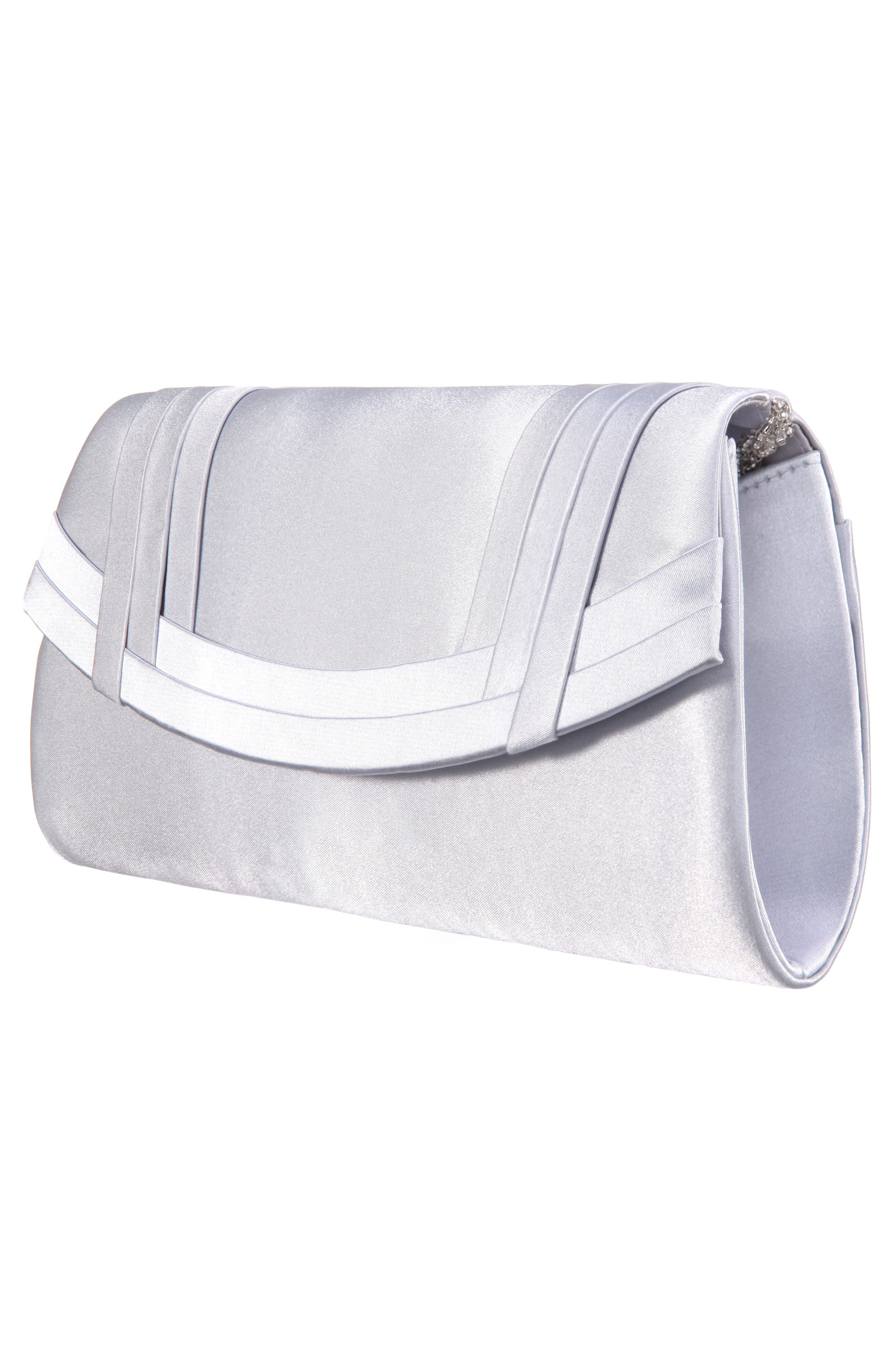 Nina Avis Pleated Classic Clutch, Alternate, color, 