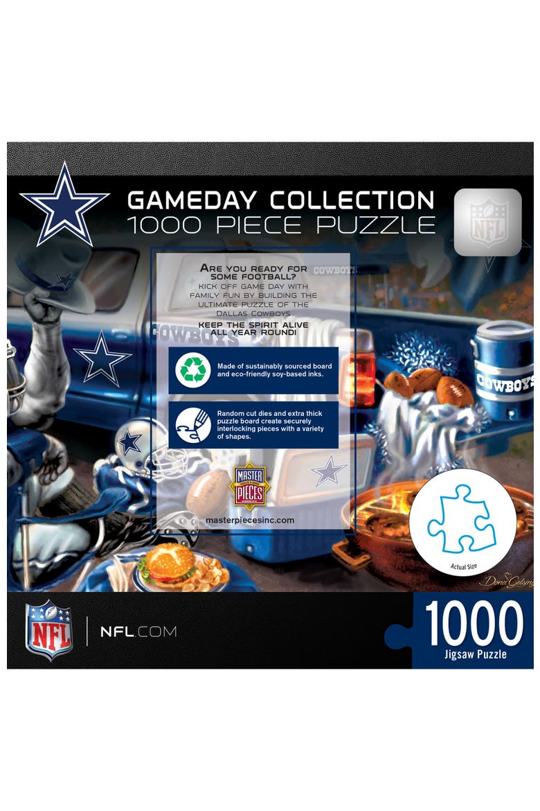 Dallas Cowboys Gameday 1000 Piece Puzzle, Alternate, color, Multicolor