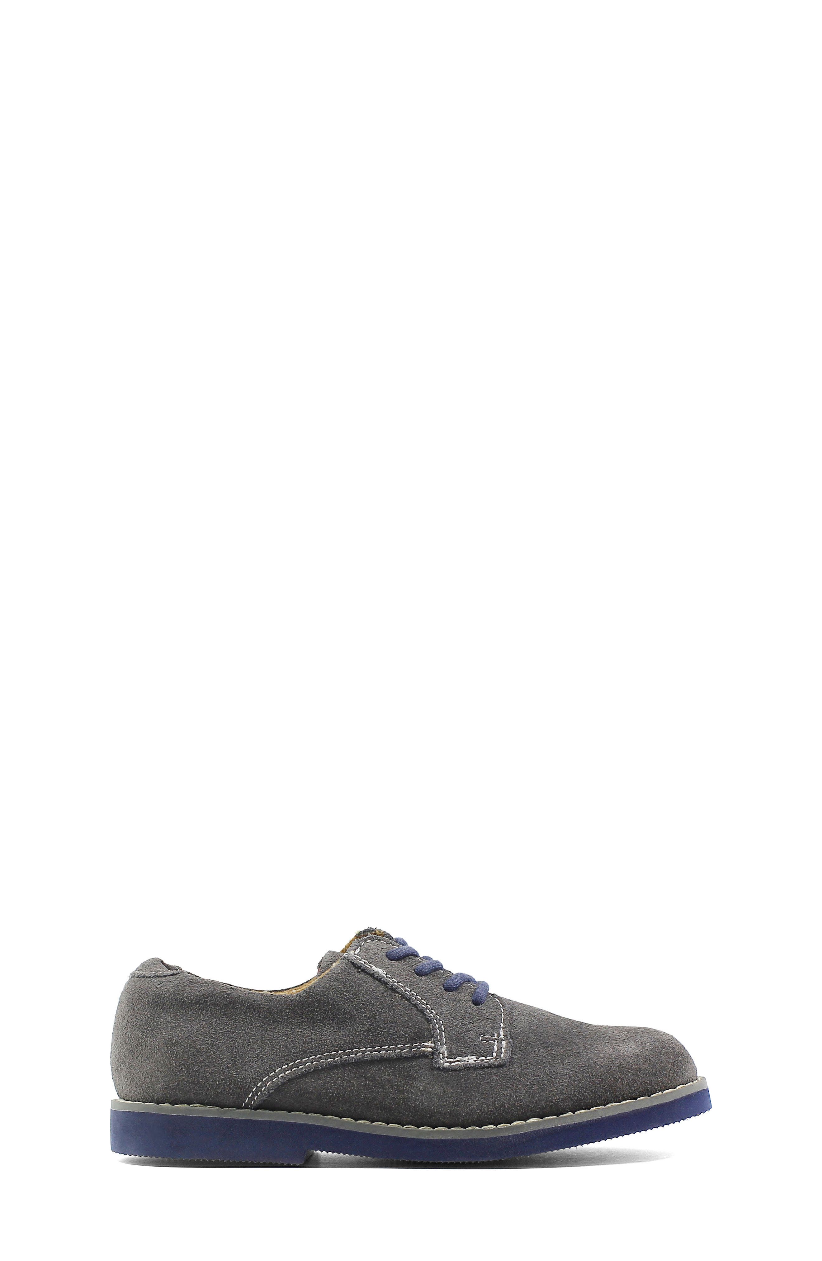 Kearny Two Tone Oxford, Alternate, color, GREY/ NAVY SOLE