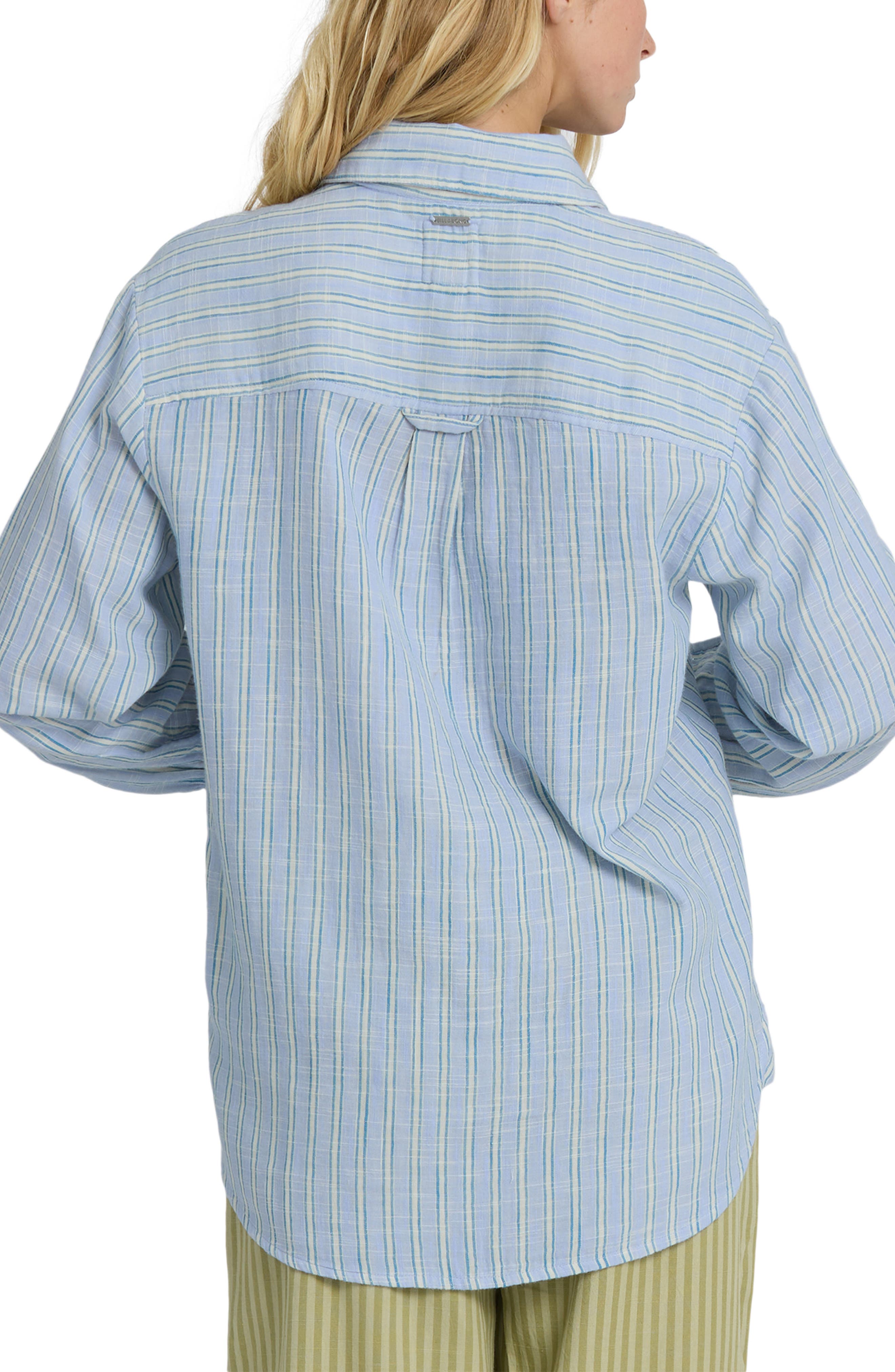Wanderer Stripe Cotton Button-Up Shirt - image 2