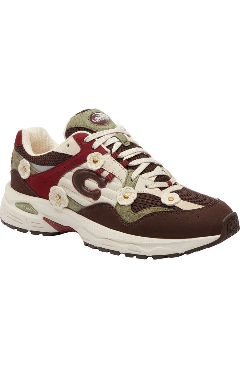 COACH C301 Tea Rose Sneaker, Main, color,