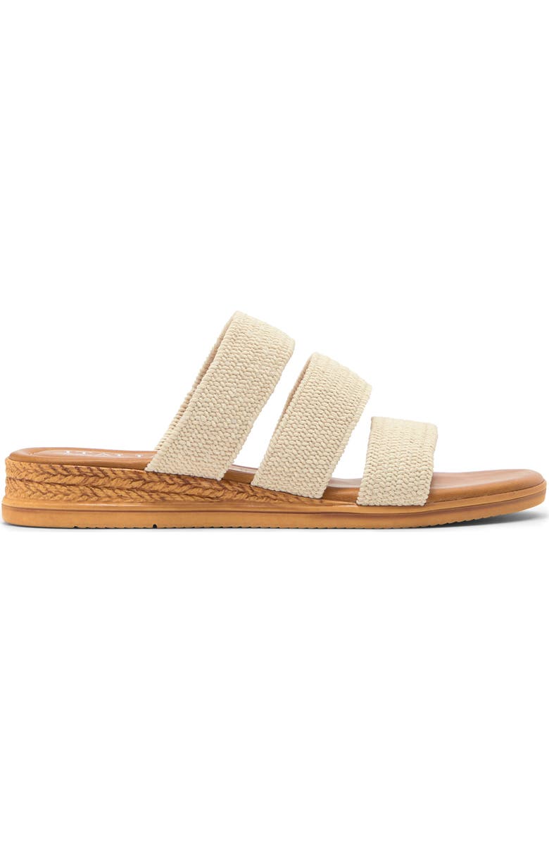ITALIAN SHOEMAKERS Woven Wedge Slide Sandal, Alternate, color,