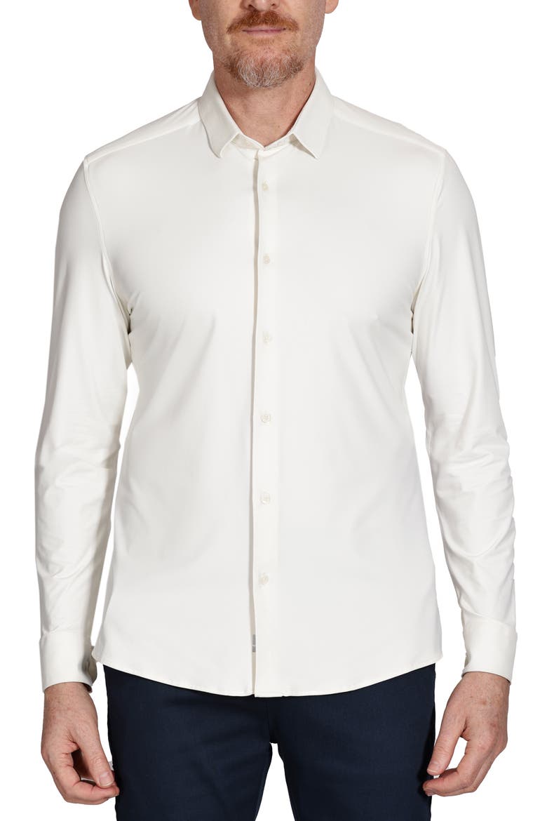 Recovery Long Sleeve Tech Shirt, Main, color, Off White