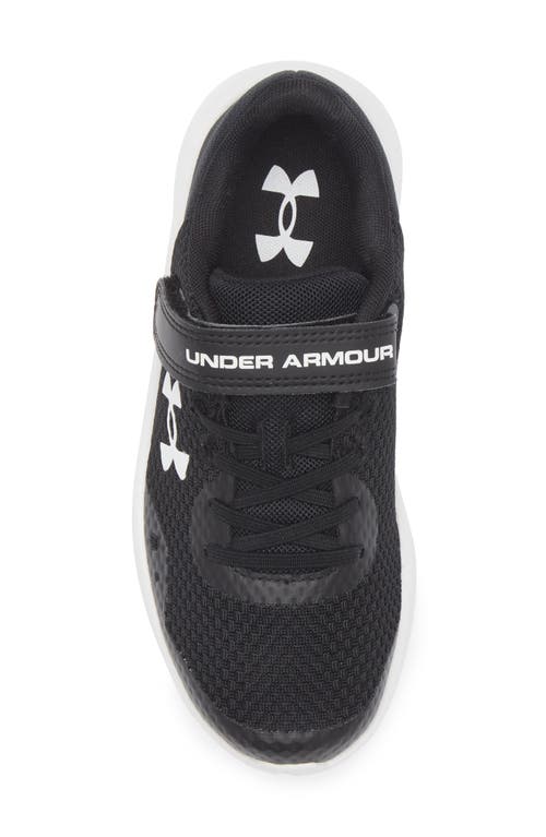 Under Armour Kids' Ua Pursuit 3 Ac Sneaker In Black