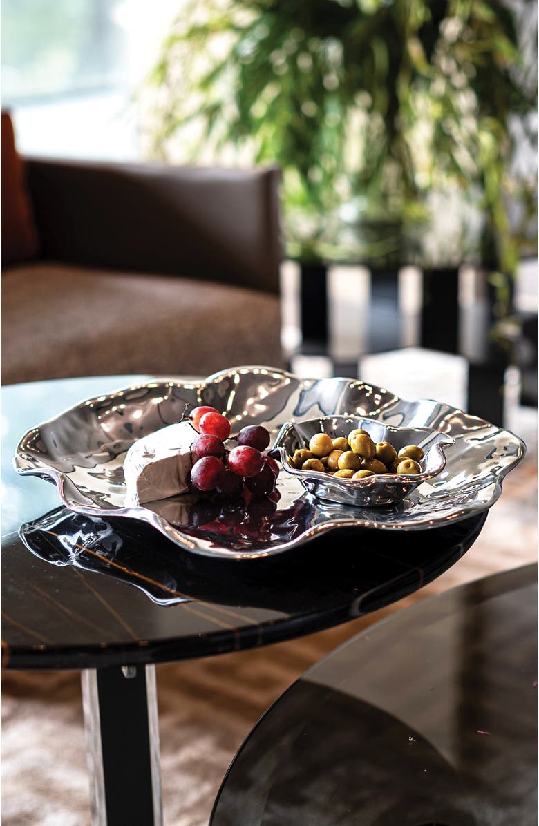 BEATRIZ BALL Collection VENTO Bergamo Chip and Dip, Alternate, color, Silver