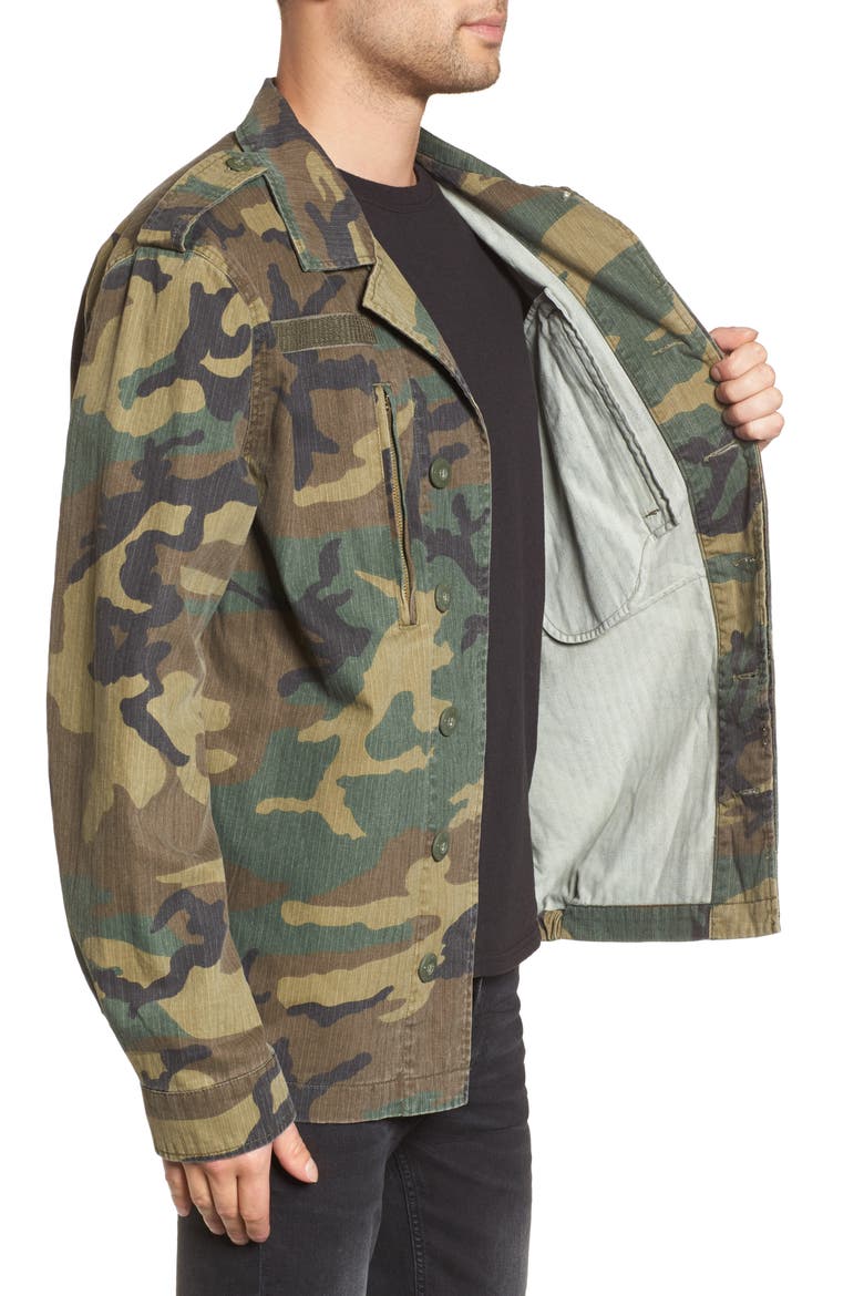 F-2 French Field Jacket, Alternate, color, WOODLAND CAMO