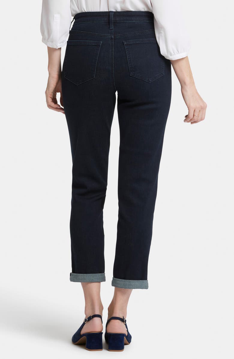 NYDJ Margot Girlfriend Jeans, Alternate, color, Midnight Falls