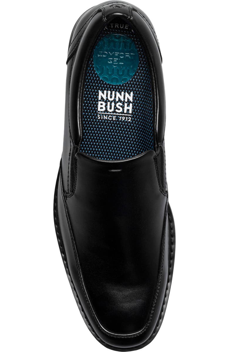 NUNN BUSH Jarvis Moc Toe Slip-On Loafer, Alternate, color, Black