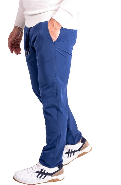 Maceoo Resistancenavy Blue Drawstring Pants
