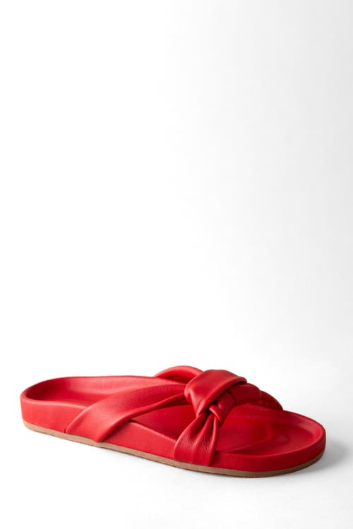 Huma Blanco Cassie Slide Sandal In Red