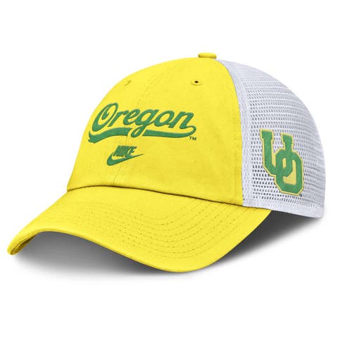 Men's Nike Yellow Oregon Ducks Club Legacy Adjustable Trucker Hat