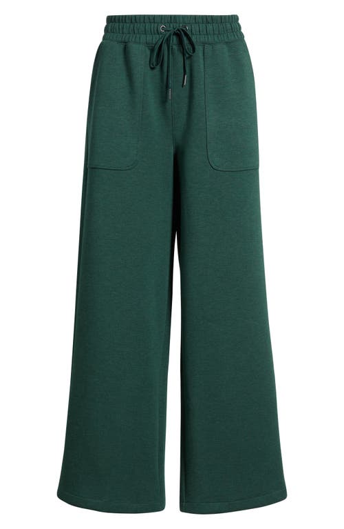 Caslonr Caslon(r) Patch Pocket Pull-on Straight Leg Pants In Green