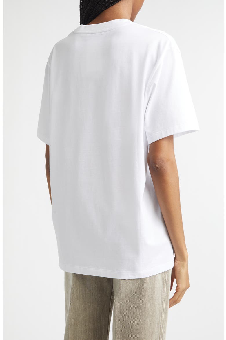Touch Grass Organic Cotton Boyfriend T-Shirt, Alternate, color, PURE WHITE