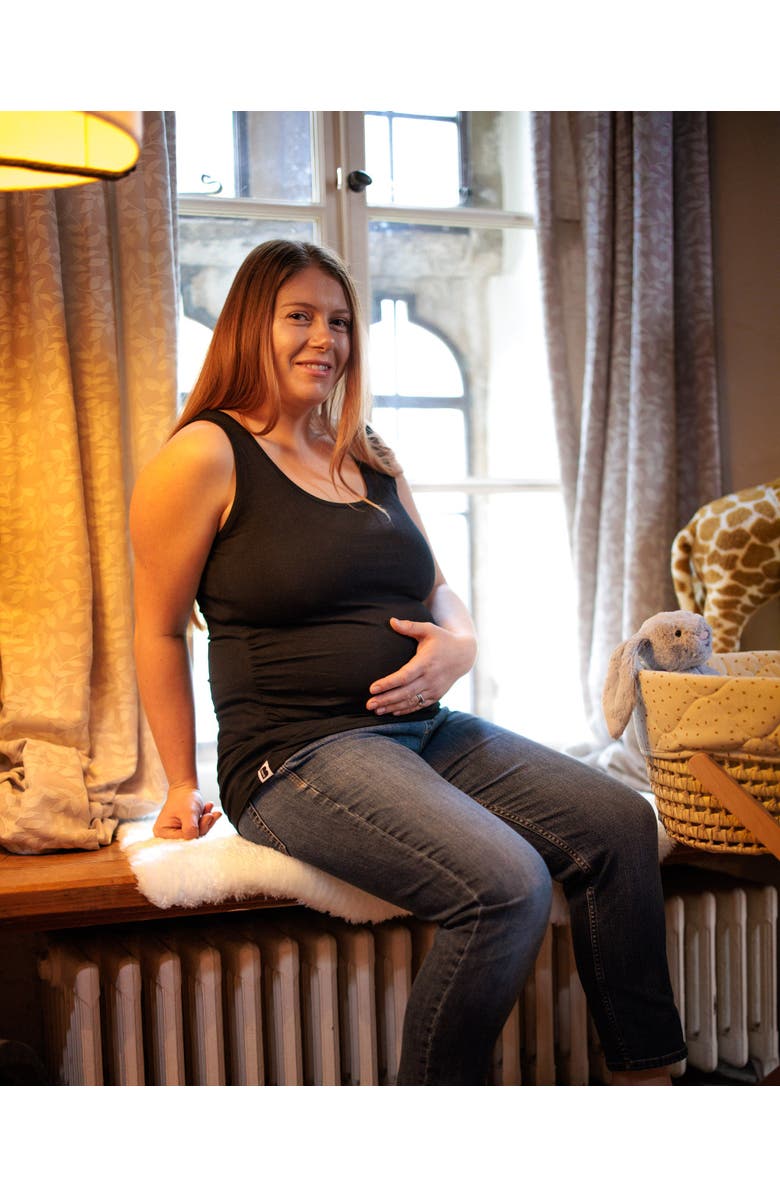 The Bshirt Maternity Vest, Alternate, color, 