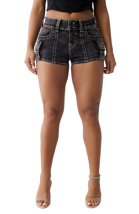 Mr Hot Denim Shorts (Midnight Mayhem)