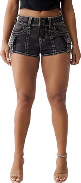 True Religion Mr Hot Denim Shorts