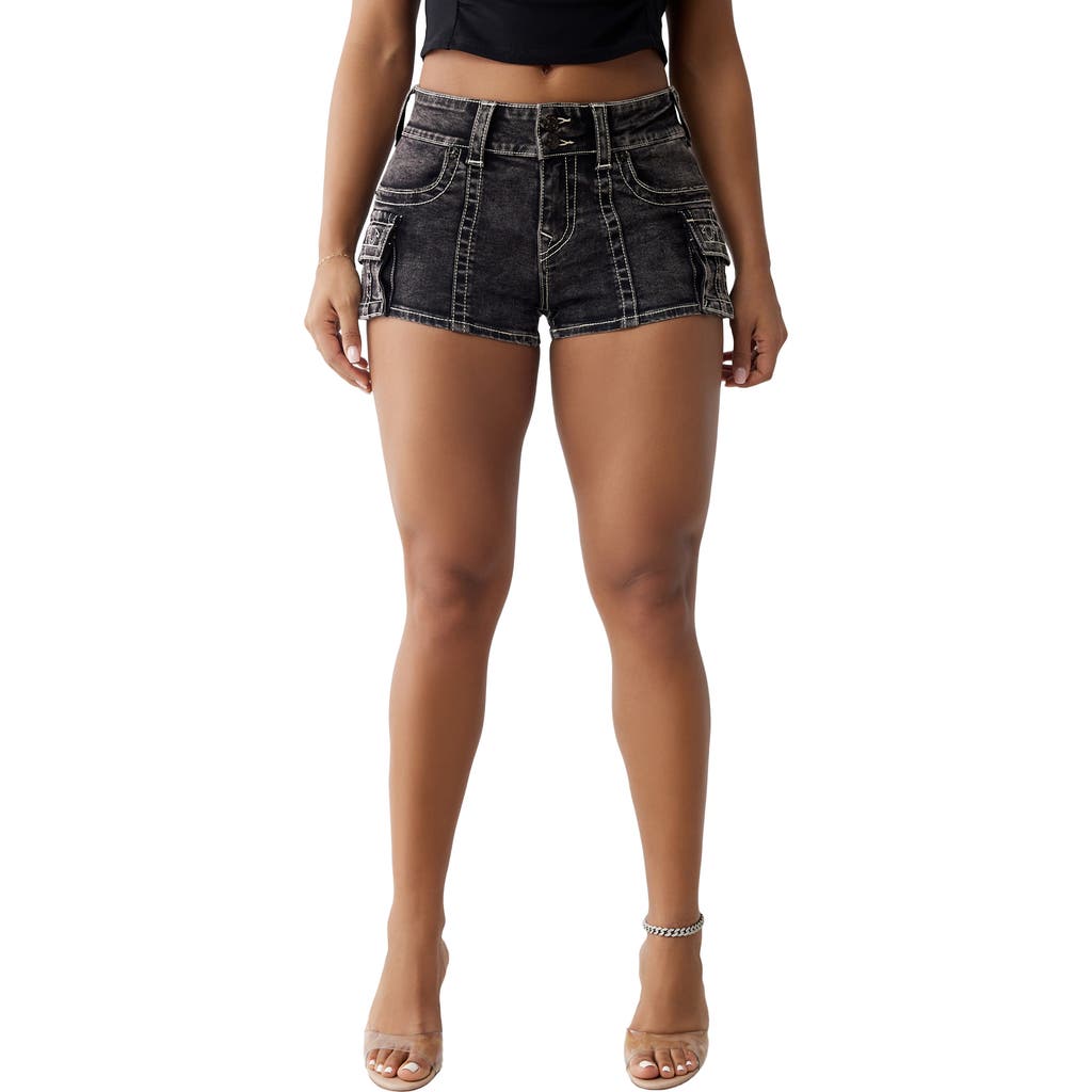 TRUE RELIGION TRUE RELIGION MR HOT DENIM SHORTS