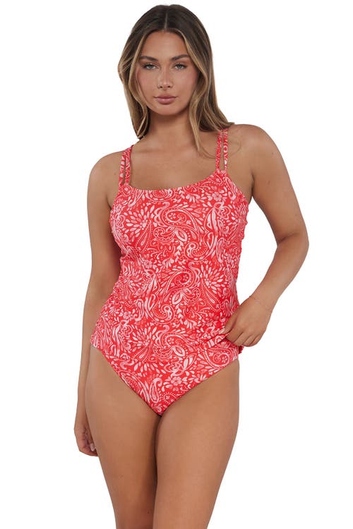 SUNSETS SUNSETS TAYLOR TANKINI SWIMSUIT TOP