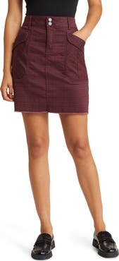 Wit & Wisdom 'Ab'Solution Double Button Patch Pocket Skirt