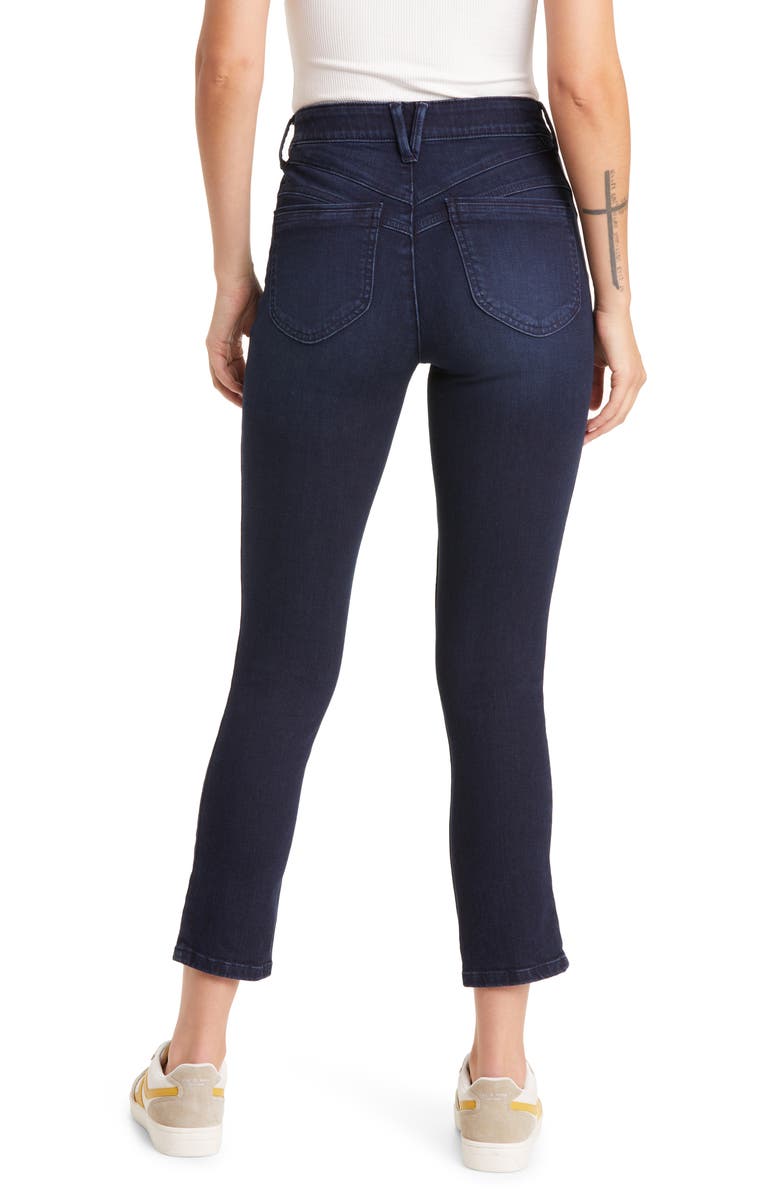 Wit & Wisdom Waist & Waste 'Ab'Solution High Waist Ankle Skimmer Jeans, Alternate, color, Indigo