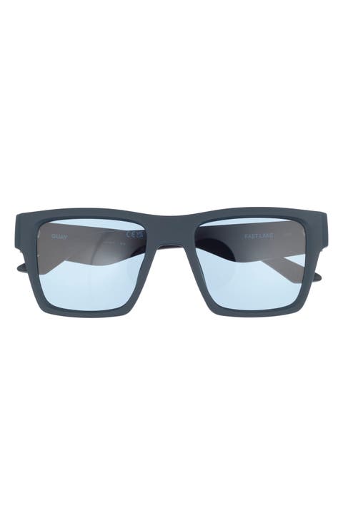 Fast Lane 52mm Square Sunglasses