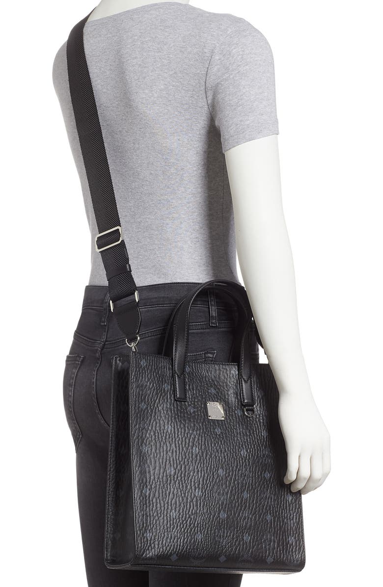 MCM Small Klassik Visetos Tote, Alternate, color,