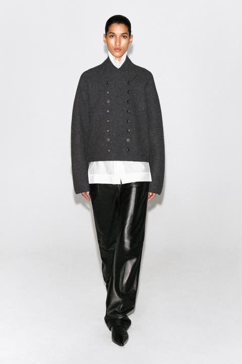 Boiled-Wool Uniform Jacket