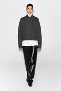 COS Boiled-Wool Uniform Jacket