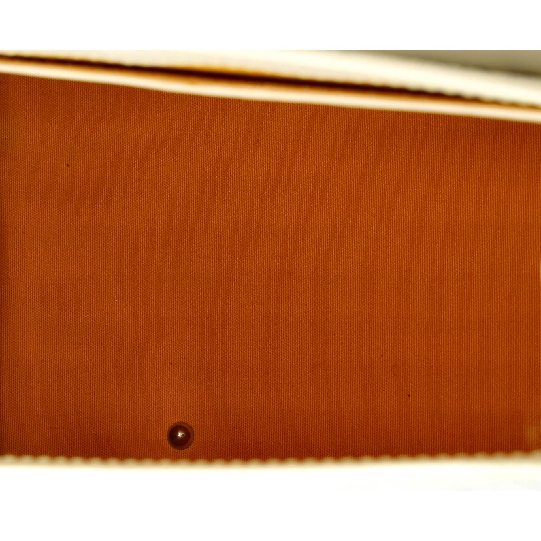 Pre-Owned Goyard Saigon Top Handle Bag Coated Canvas with Leather PM, Alternate, color, White